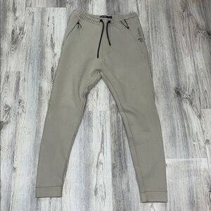 Pull&Bear Men's Beige Joggers